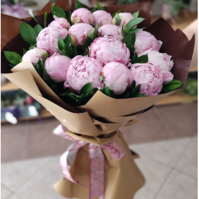  Antalya Florist Peony Bouquet-FLA65